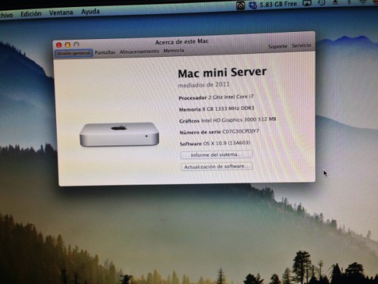 Vendo Mac Mini del 2011