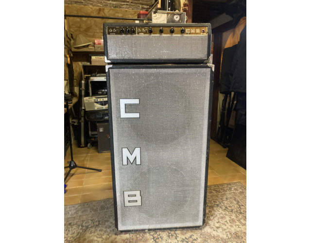 Amplificador y pantalla CMB 100W a válvulas
