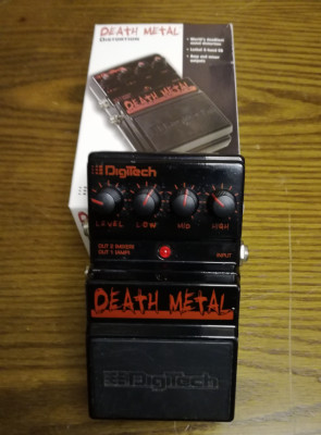 Pedal de distorsión Digitech Death Metal