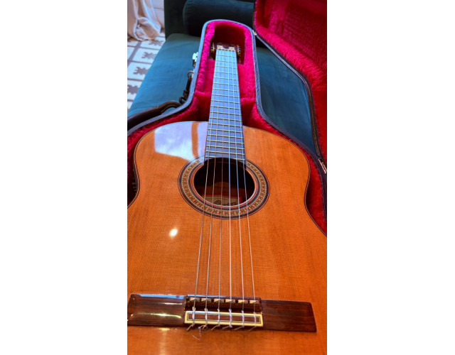 Guitarra Ramírez con sistema MIDI + previo RMC