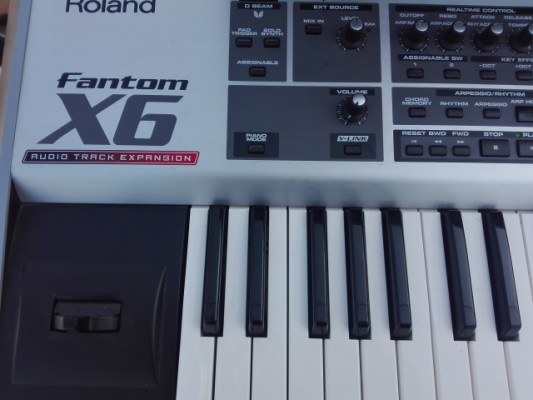 Roland Fantom X6 con o sin Tarjetas de expansión + Flightcase