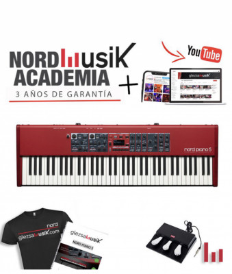 Nord Piano 5 73 - Nuevo + curso gratis