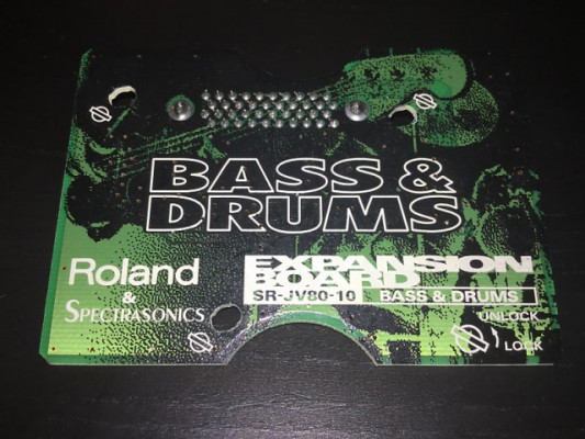 Roland SR-JV80-10 Bass and Drums