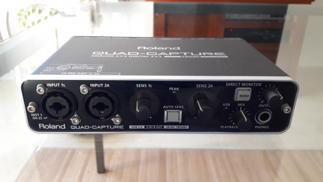 Interfaz de audio Roland UA-55 Quad Capture