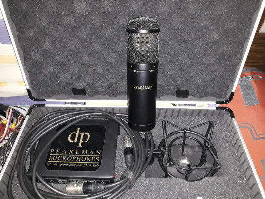 Microfono PERLMAN TM 1....copia Neumann U47 tube