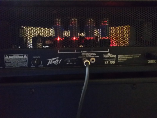 Amplificador Peavey valveking VK100 + pantalla 4x12
