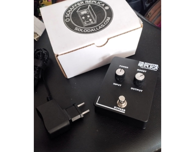 SoloDallas The Schaffer Replica (Gold Tag Pedal) + Fuente alimentación