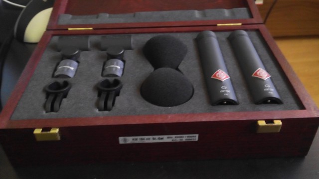 Set stereo de microfonos Neumann KM 184