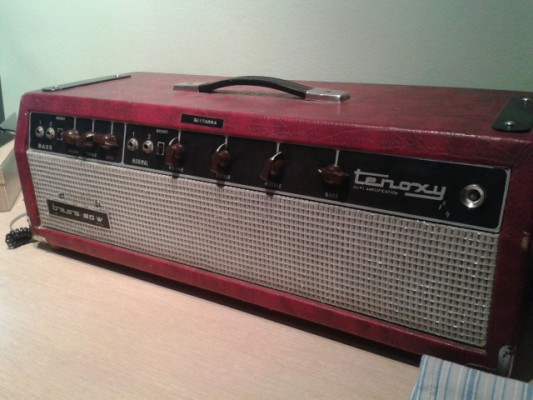 O cambio: Tenoxy Mustang 80 (Fender Bassman) de finales de los 60.