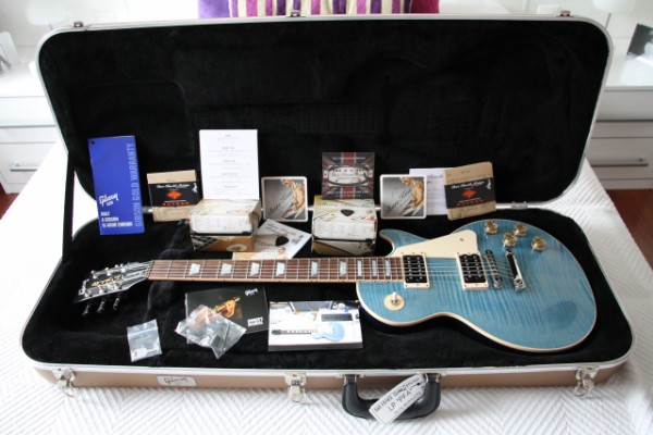 ☆URGE!☆ Gibson Les Paul Traditional con pastillas Bare Knuckle Painkiller (o sin pastillas por 970€)
