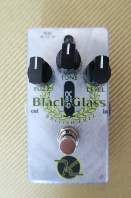 (O CAMBIO) Keeley Black Glass British Fuzz OC81D Edición limitada