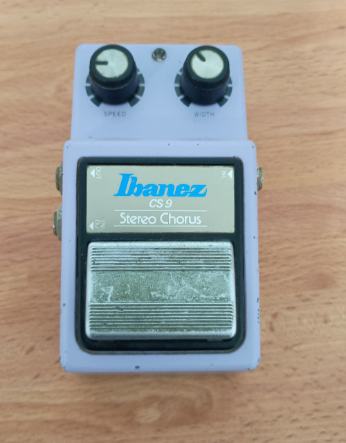 Pedal Ibanez CS9 Stereo Chorus vintage