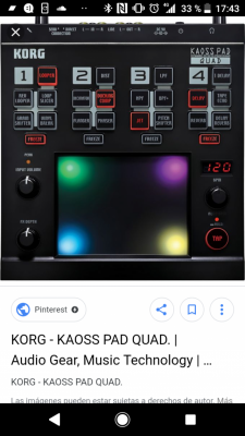 Kaoss pad quad