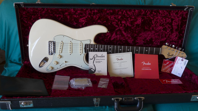 Fender Stratocaster Original 60 olympic white NO CAMBIOS