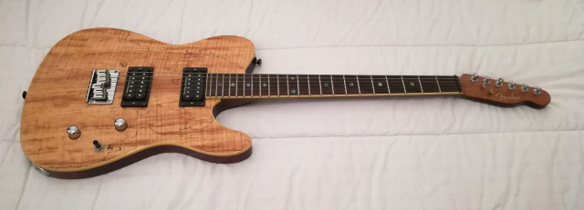 Fender Telecaster Custom HH spalted maple