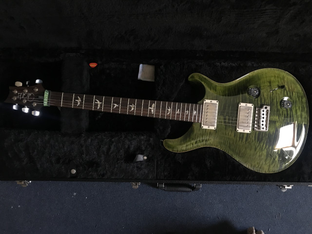 PRS Custom 22 2015 Verde Jade + Flightcase