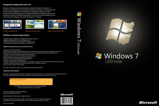 WINDOWS 7 Ultimate o Profesional 64 bits
