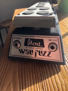 Ibanez pedal  Wah-Wah + Doble Fuzz  años 80