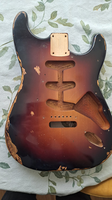 Cuerpo Stratocaster Relic