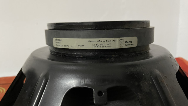 Altavoz Fender Eminence made in USA