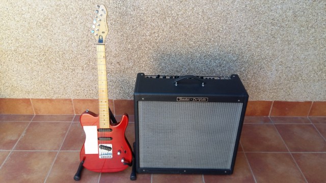 Tele USA y Fender Deville Made in USA.