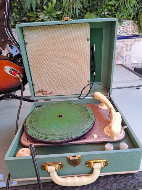 Amplificador valvulas maleta año 58