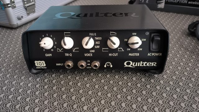 QUILTER 101 Mini Head amplificador guitarra