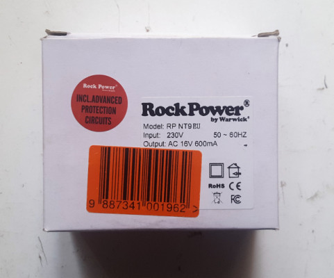 Fuente RockPower AC 16V 600mA
