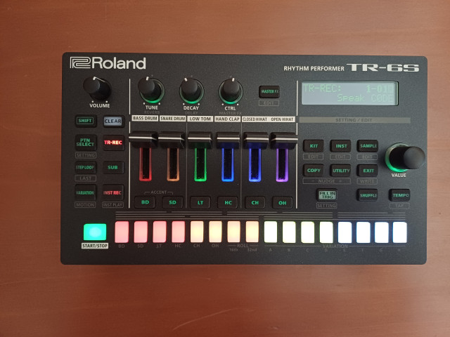 Roland TR-6S como nueva