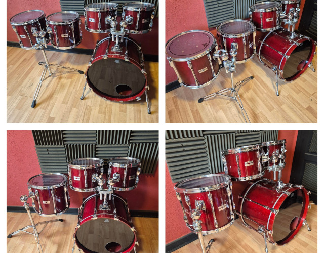Batería YAMAHA 9000 Recording Custom Cherry Wood