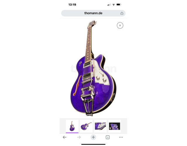 Duesenberg Starplayer TV Galaxy Burst