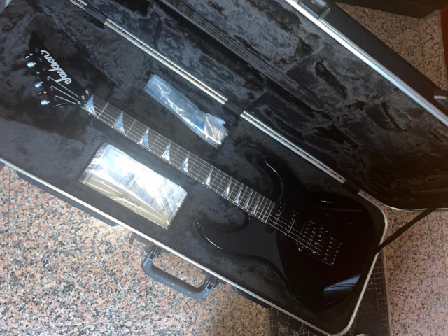 Jackson American Series Soloist SL3 Eb Gloss Black