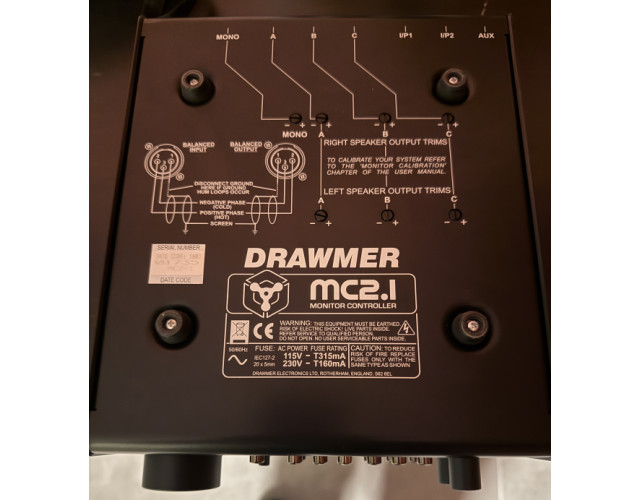 Control de Monitores Drawmer MC 2.1