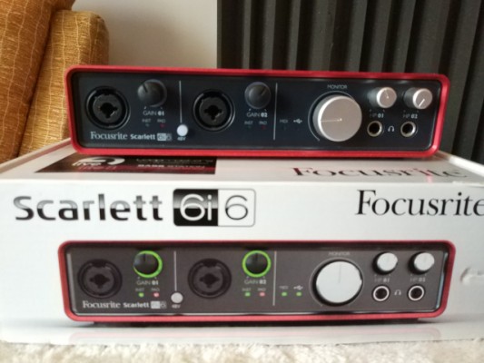 Interface de audio Focusrite Scarlett 6i6