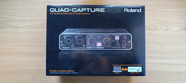 Interface de audio ROLAND Quad-Capture UA-55