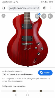 Guitarra eléctrica Cort Z42