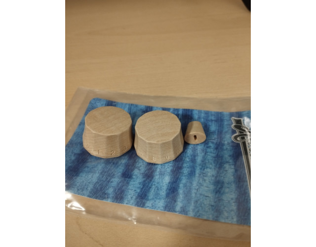 Knobs de maple tipo PRS