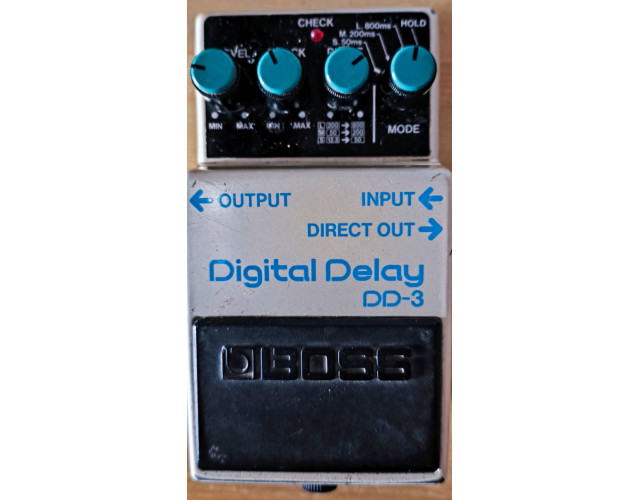 Vintage Boss DD3 Digital Delay made in Japan