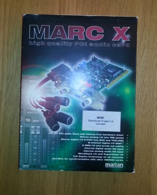 Tarjeta de sonido PCI 24bits 96khz - Marian MarcX