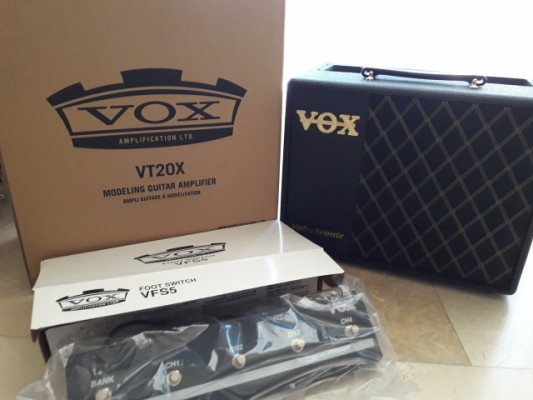 Vox VT20X y VFS5 Footswitch