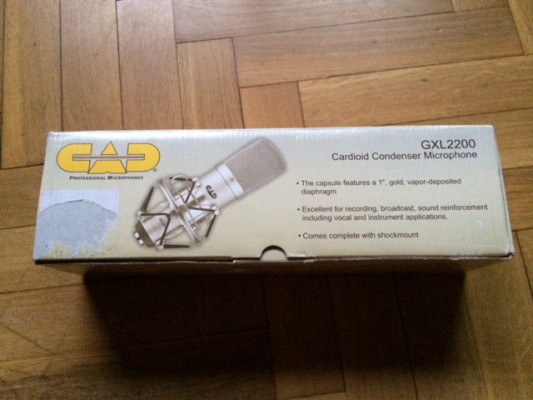 Microfono Condensador CAD GXL2200