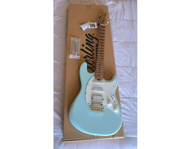 Sterling by Musicman Cutlass CT50 HSS Daphne Blue