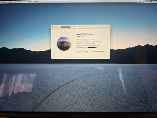 MacBook Pro 16” 2019 OFERTA TEMPORAL