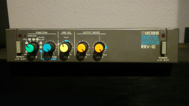 Reverberación Boss RRV-10, made in Japan