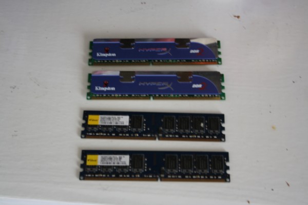 Cambio 8G de RAM DDR2