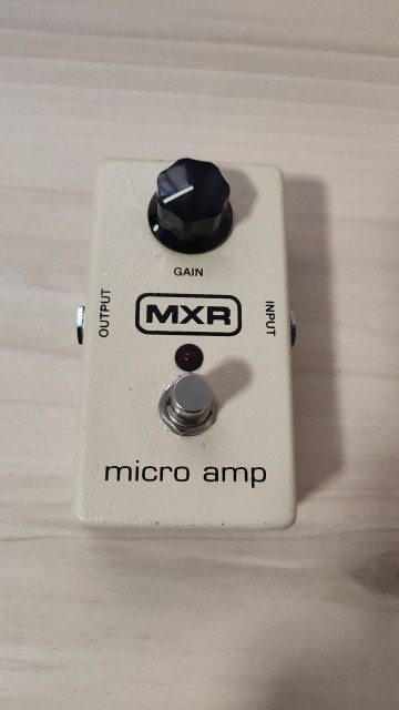 O cambio Mxr Micro Amp