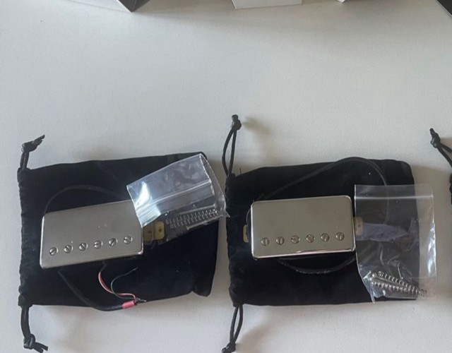 Reverend HA5 Humbucker pickup set chrome