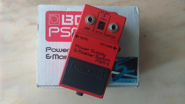 Pedal Power Supply & Master Switch PSM-5