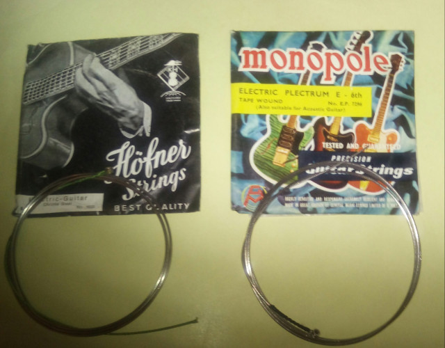 Cuerdas vintage Flatwound