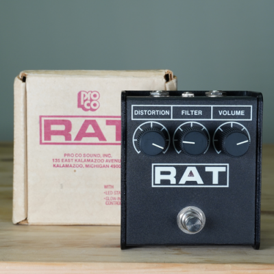 Proco Rat 2 Op07 Flat Box